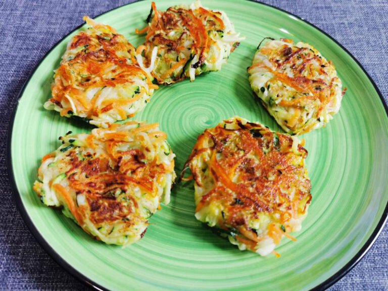 Kohlrabi Fritters The Owl and the Lizard